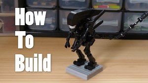 [转载]乐高MOC异形拼搭（How To Build a Lego Alien _ Xenomorph）