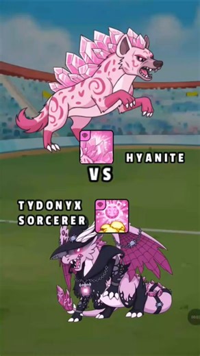 Hyanite new skill vs Tydonyx skill battle😈 || in dynamons world #dynamonsworld #ytshorts