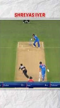 SHREYAS IYER MASTERCLASS AGAINST NEWZEALAND !!
