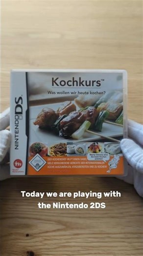 Kochkurs Nintendo DS #kochen #cooking #sushi #retrogaming #nintendods