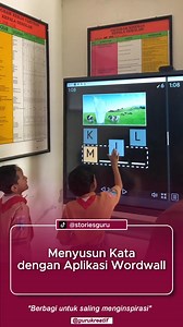 🧩 Menyusun Kata dengan Wordwall 📱 -------------- Belajar kosa kata jadi lebih seru dan interaktif! Melalui game menyusun kata, siswa dilatih fokus, berpikir cepat, dan memahami makna kata dengan cara menyenangkan ✨ Belajar jadi tidak membosankan karena dikemas seperti bermain 🎯 #Tagar: #Wordwall #MenyusunKata #GameEdukasi #MediaPembelajaran #BelajarBahasa #BelajarSambilBermain #EdukasiAnak #GuruKreatif #PembelajaranInteraktif #ReelsEdukasi | Guru Kreatif