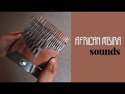 The sounds of the traditional african Mbira