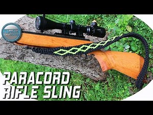 How to make Paracord Gun Rifle Sling DIY Paracord Rifle Belt Gun Tutorial PART I