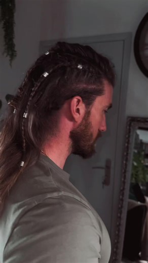 Looks like Rollo in Vikings 😅 #braids #vikings #vikinghair