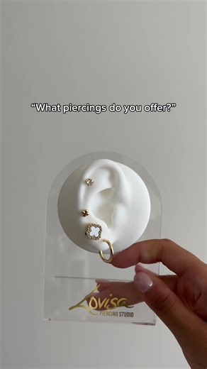 Explore New Ear Piercing Options at Lovisa