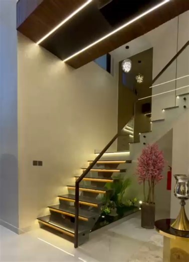 Stunning Double Height Staircase Design