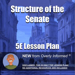 Structure of the Senate 5E Lesson Plan