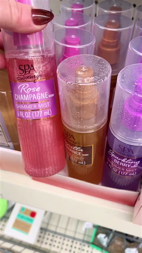 Exciting New Shimmer Mists at Dollar Tree