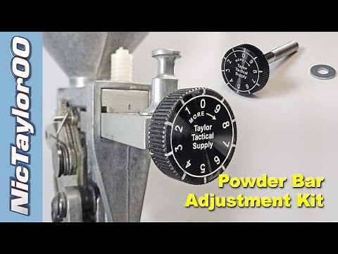 Dillon Gun Powder Thrower Hand Adjustment Screw & Knob