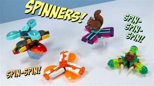 Mega Construx Spinners Speed Build Collection Review