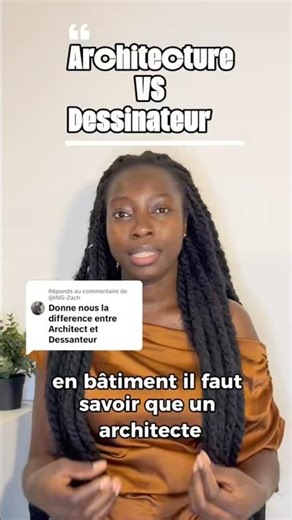 Architecte VS Dessinateur