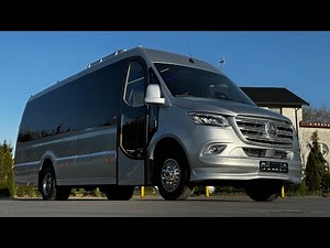 2025 Mercedes Sprinter Luxury Bus 19+1+1 Seats