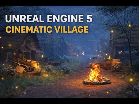 Cinematic Mountain Village in Unreal Engine 5 | UE5 Environment Showcase