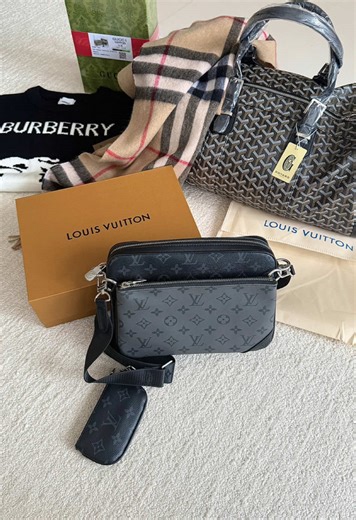 Unboxing the L🖤 Trio Messenger Bag Style