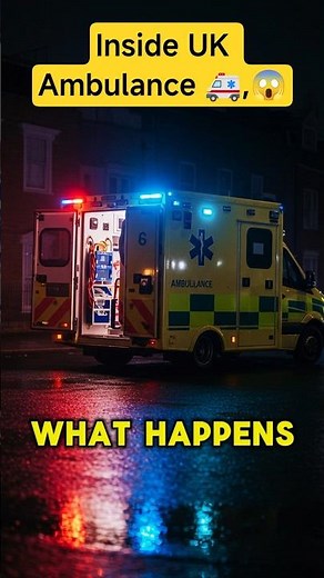 What Happens Inside an Ambulance During an Emergency? 🚨🚑 #ambulance #emergency
