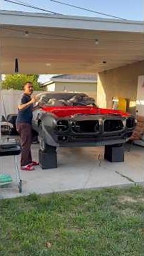 Getting the Bird ready for that QA1 rear 4 link coil over set up! Stay tuned! ‪@QA1TECH‬