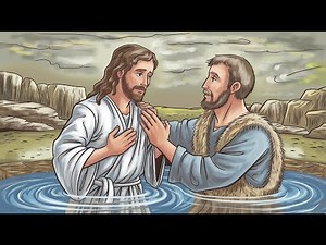 Bible Stories for Children: John the Baptist Baptizing Jesus #storiesforchildren