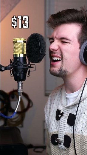 $13 vs. $1300 Microphone #shorts #microphones #cover #jasonmraz