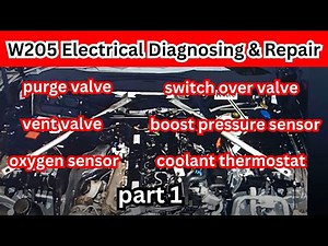 M274 Engine Electrical Diagnosing & Repair For W205 part1