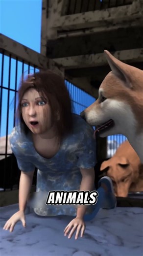This Girl Grew Up Among Dogs… And Started Acting Like Them