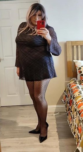 Booty time - Glamorous Mature Crossdresser #AlisonThighBootBoy