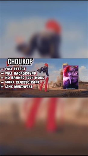 script skin ml chou kof
