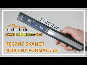 Ręczny skaner mobilny od Media Tech SCANLINE mt4090 | RECENZJA