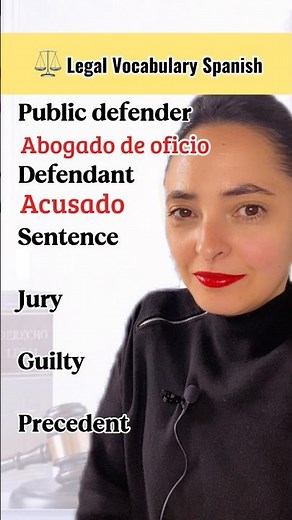Learn Legal Spanish Vocabulary Fast ⚖️