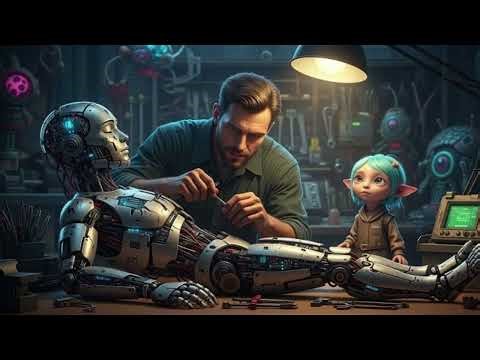 A human Mechanic Fixed an Android for a Little Alien Girl—Unaware Her Mother a Galactic Empress was