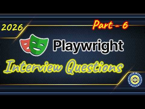 Top 100 Playwright Interview Questions Part 6 | Pradeep Nailwal