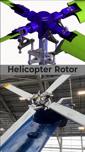 Helicopter Tail Rotor Working Principle #3dmodeling #mechpulse #automation