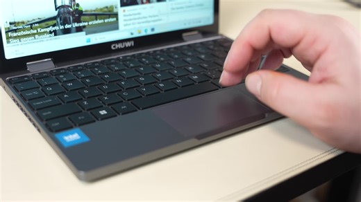 Chuwi MiniBook X im Test: Kleines Convertible für Netbook-Freunde