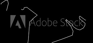 Mekong River Delta region map of Vietnam outline animation