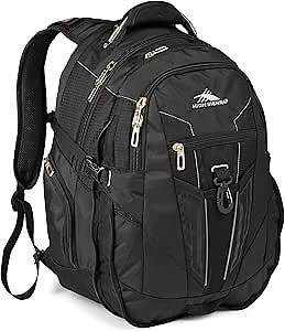 High Sierra XBT - Business Laptop Backpack, Black, One Size