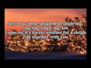 The Ronettes - Sleigh Ride - Lyrics