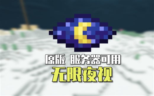 【小技巧#6】原版就能实现的无限夜视 无需作弊无需模组（调整伽马值）JE