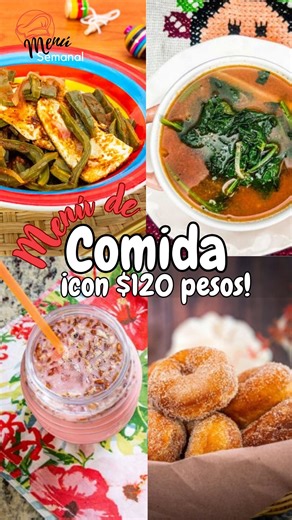 20K views · 168 reactions | Estas recetas te ayudarán a crear un menú de comida sabroso, económico y completo. 綾 | Cocina Vital | Facebook