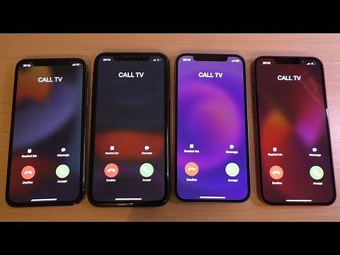 Apple iPhones 10 11 12 13 Incoming Call