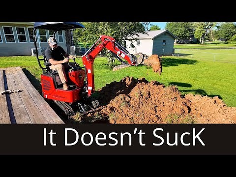 MechMaxx Mini Excavator That DOESN'T Suck! MEC10 Review