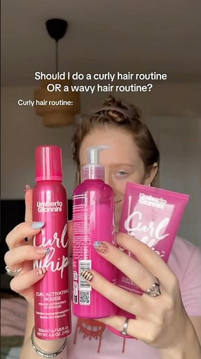 Are you team wavy or curly routine ?? 🫧