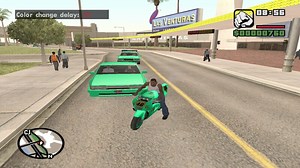 GTA San Andreas [V2] Rainbow Car Color Changer Mod - GTAinside.com