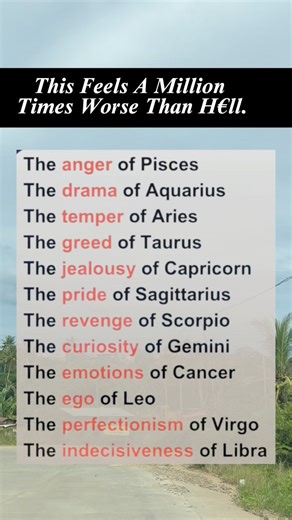 1.1K views | This Feels A Million time Worst #zodiac #worst #fblifestyle #fypシ゚viralシfypシ゚ #fyp #fypviralシ | Sabrosong Pinoy | Facebook