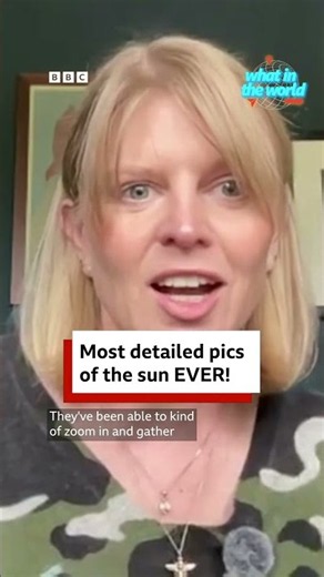 Most detailed pictures of the sun ever! - BBC World Service #shorts