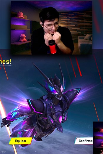 El jet con mucha aura en Blood Strike