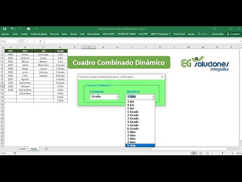 Lista Dinámica en Cuadro Combinado - VBA Excel