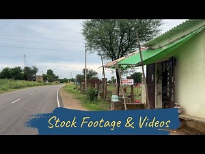 Rural India Life | Peaceful Village Road and Local Shop | Cinematic Countryside 4K Footage