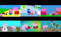 Mix of 6 videos from youtube : Peppa Pig Crying 6 Parsion