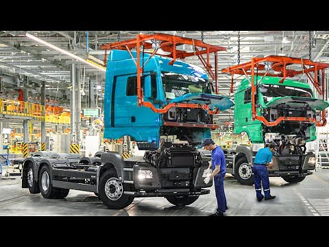 Inside German Massive Factory Producing Best MAN Trucks