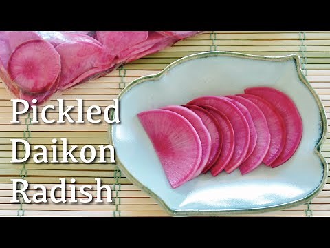 Japanese Pickled Daikon Radish (Tsukemono Recipe) | OCHIKERON | Create Eat Happy :)