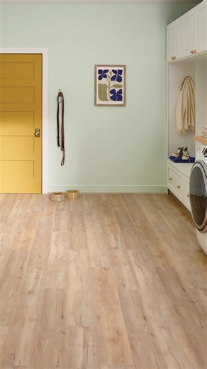 6.8K views · 21 reactions | April showers can’t slow us down ☔ make sure your home is ready with waterproof flooring from COREtec. Featuring: COREtec Pro - Brookfield Maple https://bit.ly/422bmHS #COREtecfloors #luxuryvinylplanks #flooringideas #homerenovation | COREtec Floors | Facebook